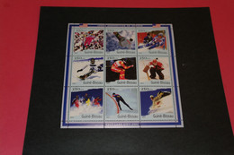 2002 Guinea-Bissau - Miniatuur Sheet Postfris - Hiver 2002: Salt Lake City