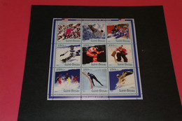 2002 Guinea-Bissau - Miniatuur Sheet Postfris - Inverno2002: Salt Lake City