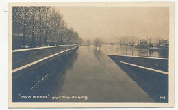 CPA - PARIS - Inondations De 1910 - "Paris Inondé" - Ligne D'Orsay - Austerlitz - Inondations De 1910