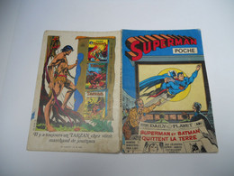 SUPERMAN POCHE N°7 JE VEUX DETRUIRE LE MONDE   SAGEDITION 1977 - Superman