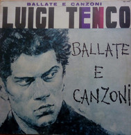 LP 33 Luigi Tenco – Ballate E Canzoni – Joker SM 3180 (64) - Autres - Musique Italienne