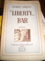 SIMENON ,liberty Bar - Auteurs Belges