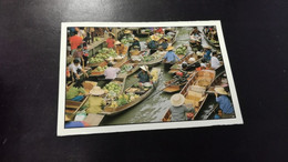 Thailand - Rajburi - Damnernsaduak -Floating Market En L Etat Sur Les Photos - Thailand