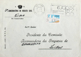 1951 Portugal Flâmula «Salão Internacional De Filatelia Europex 86» - Postal Logo & Postmarks