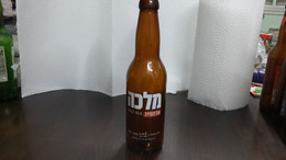 Israel-beer Bottle-malka Beer-pale Ale-craft Beer-(5.5%)-(330ml)-used - Birra
