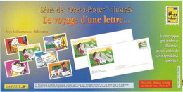 France 1997 - PAP Lot De 6 Enveloppes Illustrées Avec Carte Corresp. "Voyage D'une Lettre - Neuf ** Mais Sans Blister - Prêts-à-poster: Other (1995-...)