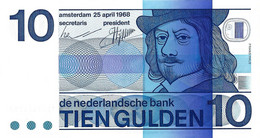 PAYS-BAS 1968 10 Gulden - P.91b Neuf UNC - 10 Florín Holandés (gulden)