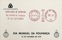 1979 Portugal Franquia Mecânica Da Caixa Geral De Depósitos - Maschinenstempel (EMA)