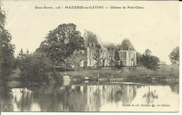 Deux-Sèvres. 128 - MAZIERES-en-GATINE - Château Du Petit Chêne - Mazieres En Gatine