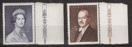 Liechtenstein 1960 MiNr.402-403 (Yv 349b)mit Tab  MNH/** - Neufs