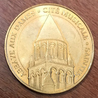 17 SAINTES ABBAYE AUX DAMES CITÉ MUSICALE MÉDAILLE MONNAIE DE PARIS 2014 NG JETON TOURISTIQUE MEDALS COINS TOKENS - 2014