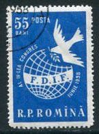 ROMANIA 1958 International Women's Congress  Used.  Michel 1708 - Used Stamps