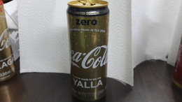 Israel-coca Cola-yalla-zero-(330ml)-used - Latas