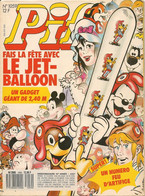 Pif N° 1059 De Juillet 1989 - Avec Pif, Noël Et Marie, Smith Et Wesson, Radio Kids, Léonard, Placid & Muzo. Revue En BE - Pif & Hercule