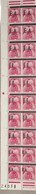 RR Algerie, Timbres Taxe De France Surchargés EA T54-T58 Surcharge Typographique De Tlemcen Neufs** Bande De 20- 4 Types - Otros & Sin Clasificación