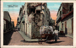! 1929 Alte Ansichtskarte Kuba, Cuba, Havanna, Havana, Street Vendor - Kuba