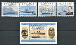 282 - BAHAMAS 1996 - Yvert 890/93 BF 77 - Bateau Navire Cargo - Neuf ** (MNH) Sans Trace De Charniere - Bahamas (1973-...)