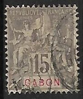 GABON N°21 - Used Stamps