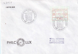 Luxembourg 1984 - Association Des Aveugles (7.605.1) - Covers & Documents