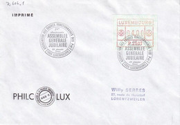 Luxembourg 1984 - Association Des Cadres Fonctionnaires Des P Et T (7.606.1) - Covers & Documents