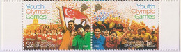 Singapore 2008. Host City Countdown To 2010 Youth Olympics 2v Se-tenant MNH - Zomer 2014 : Singapore (Olympische Jeugdspelen)