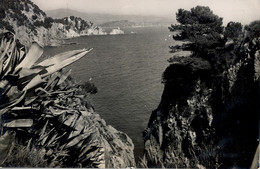 GERONA , T.P.  CIRCULADA , BLANES - PANORÁMICA DE LA COSTA - Gerona