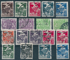 C0425 Romania Philately Stamp Officials Used 18xStamp Lot#455 - Dienstzegels