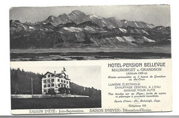 SUISSE VD Mauborget S.Grandson Hôtel-Pension Bellevue - Mauborget