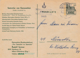 BRD, PP 025 B2/001, Bauwerke, Kl. 20. Rolf Seimer, Hamburg - Cartoline Private - Usati