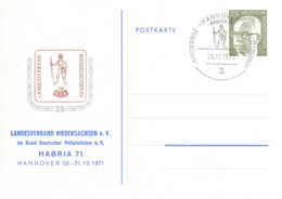 BRD, PP 045 D2/003, Hannover, HABRIA 71 - Postales Privados - Usados