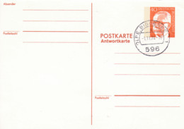 BRD, PP 066 A2/001,  Heinmann 40, Antwortkarte - Postales Privados - Usados