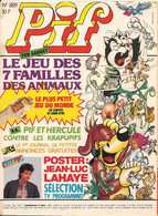 Pif N° 889 D'Avril 1986 - Avec Smith & Wesson, Cogan, Pifou, Placid Et Muzo, Gri-Gri Et Valentin, Boule Et Bill - BE - Pif & Hercule