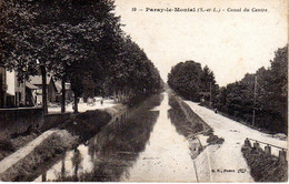Canaux - Péniches : 71 : Paray-le-Monial : Canal Du Centre - Chiatte, Barconi