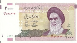 IRAN 2000 RIALS ND2013 UNC P 144 D - Iran