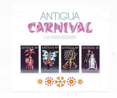 Antigua And Barbuda 1977 Summer Carnival Sheet MNH - Antigua Y Barbuda (1981-...)