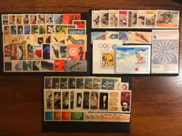 Poland 1972 Complete Year Set With Souvenir Sheets Basic MNH Perfect Mint Stamps 87 Stamps And 3 Souvenir Sheets - Full Years