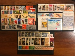 Poland 1972 Complete Year Set With Souvenir Sheets Basic MNH Perfect Mint Stamps 87 Stamps And 3 Souvenir Sheets - Années Complètes