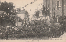 Chateaubourg - Monument Inauguré Le 3 Juillet  1921 - Scan Recto-verso - Andere Gemeenten