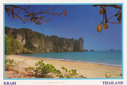 1583 - Thailand - Krabi , Ao Phra Beach , Strand - Gelaufen 1997 - Thailand