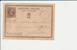 C1 CARTOLINA POSTALE 19-8-1876 - Entiers Postaux