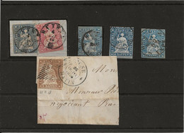 Lot  6 Timbres - Gebraucht