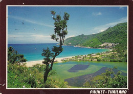 1593 - Thailand - Phuket , Nai Harn Beach , Strand - Gelaufen - Thailand