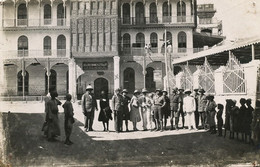 Real Photo Djeddah Jeddah  Group Of British  In The City In Front Of Gellatly, Hankey And Co Agency  Sudan  . 1929 - Arabia Saudita