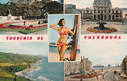 CHERBOURG   Souvenir De ..Multivue     CPM - Cherbourg