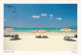 1594 - Thailand - Phuket , Patong Beach , Strand , Beach - Gelaufen - Thailand