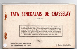Chasselay - Tata Sénégalais -  12 Cartes Detachables - Parfait Etat  -  CPSM° - Autres Communes
