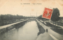 18 - SANCOINS - Canal Et Tuileries 1915 - Sancoins