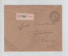 REF2472/ Recommandé 'Service Des Postes-Post Dienst C.BXL 16/7/1932 > Beernem - Zonder Portkosten