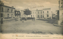 17 - ST GEORGES DE DIDONNE - Place Michelet En 1914 - Saint-Georges-de-Didonne