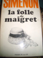 SIMENON Georges, La Folle De Maigret - Autori Belgi